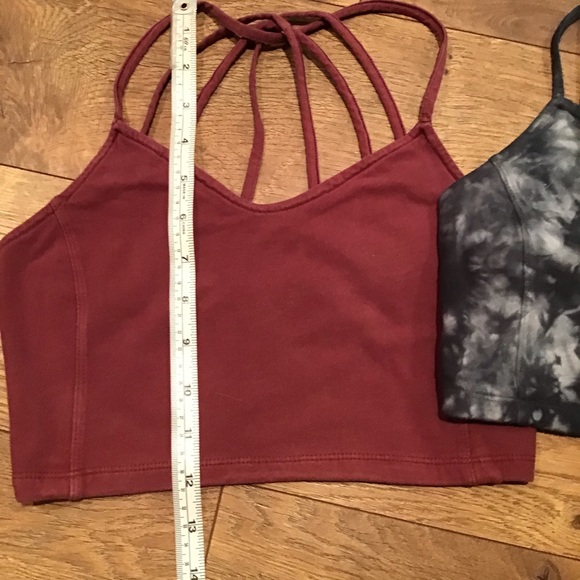 NWOT 3 AMERICAN EAGLE STRAPPY CROP TOP - Picture 14 of 15